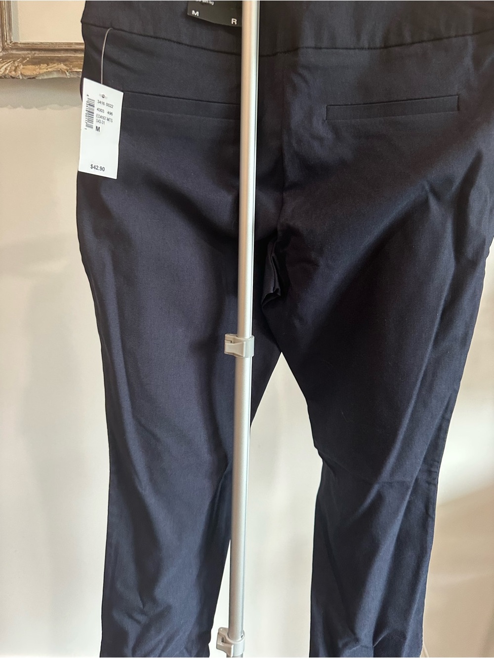Reitmans Women's Black Straight-Leg Dress Pants